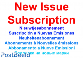 New issue subscription Japan