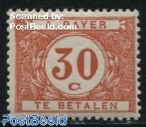 30c, Postage due, Stamp out of set