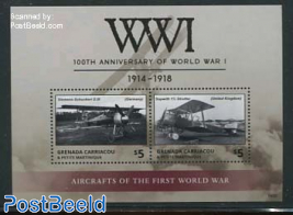 World War I, Aircrafts s/s
