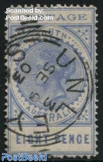 8p, Stamp out of set