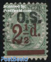 O.S. Overprint 1v