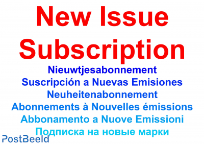 New issue subscription Australian Antarctic Territory