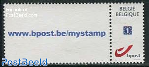 Personal stamp 1v, with tab