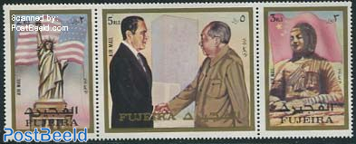 Nixon visit to China 3v