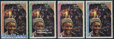 Guinea Bissau ZD 3702-3717 postfrisch Schach MiNr. Guinea Bissau ZD  postfrisch