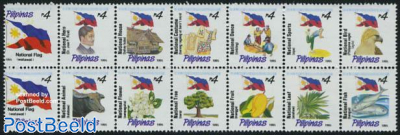 Definitives 14v (with year 1995) [++++++]